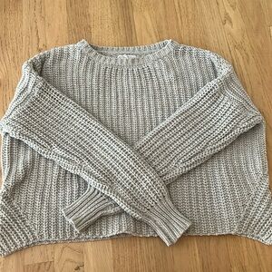 Gray Kint Sweater